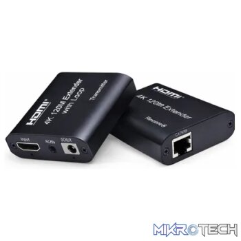 HDMI Extender 4K 120m over CAT5e/6 with Loop - Components