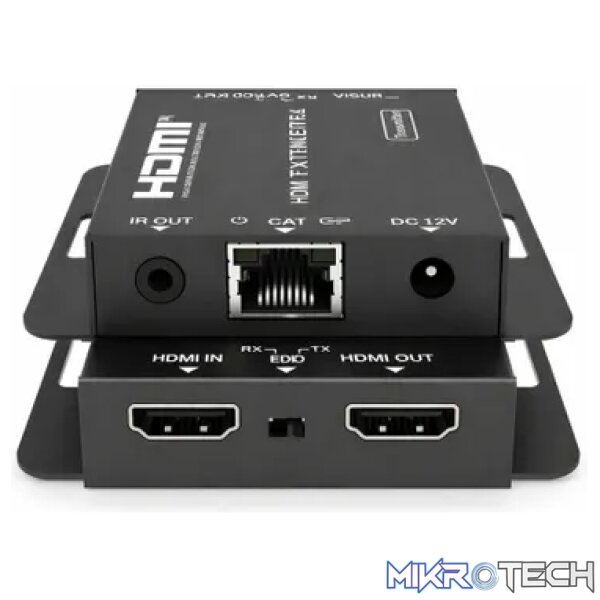 HDMI Extender 50m over CAT5e/6 with Loop and IR - Components HDMI Extender 50m over CAT5e/6 with Loop and IR - Components