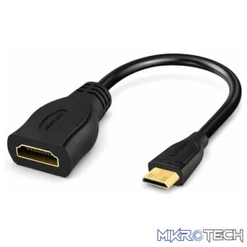HDMI Female to HDMI Male Black - Components
