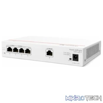 Huawei 4 Port 1GE PoE 150 Client Business Router with 1 WAN 1GE Uplink