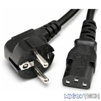 IEC 2Pin Single Power Cable 1.8m - Components