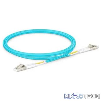 LC OM3 (50/125) Duplex Patch Cord 1M - Fibre