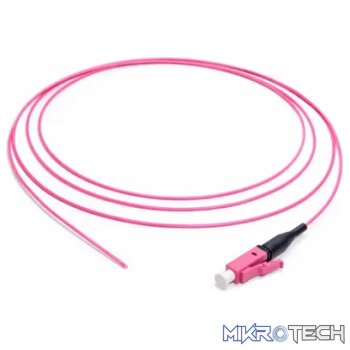 LC OM4 (50/125) Unjacketed Pigtail 1M - Fibre