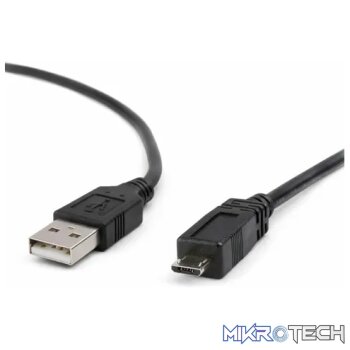 Micro USB 2M Cable Black - Components