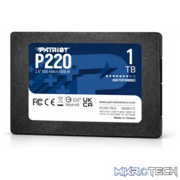 Patriot SSD 1TB SSD SATA 2.5" - Components