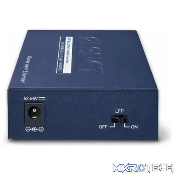 Planet 1000BASE-X to 10/100/1000BASE-T 802.3at PoE Media Converter (mini-GBIC, SFP) - Networking - Image 3