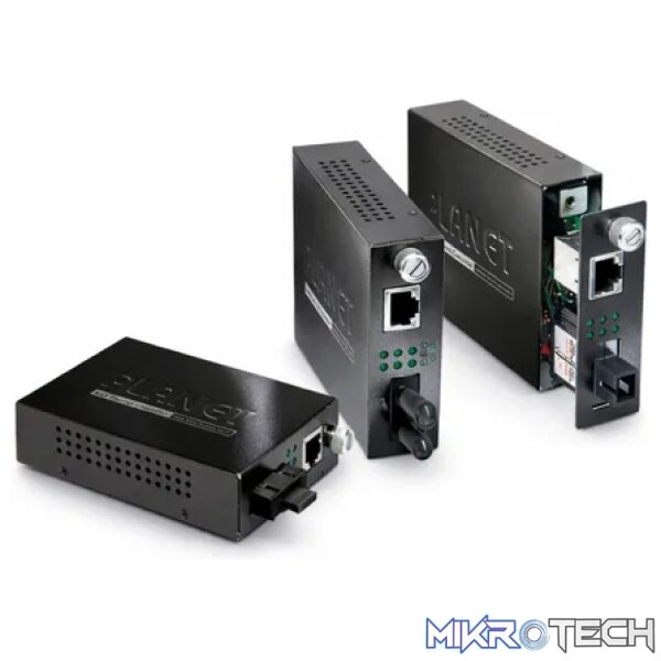 Planet 100Base-FX to 10/100Base-TX PoE Media Converter (SC,SM)-15km - Networking - Image 4