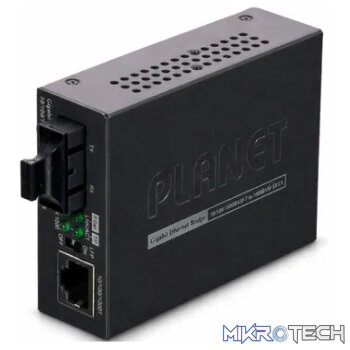 Planet 10/100/1000Base-T to 1000Base-LX Media Converter (SC