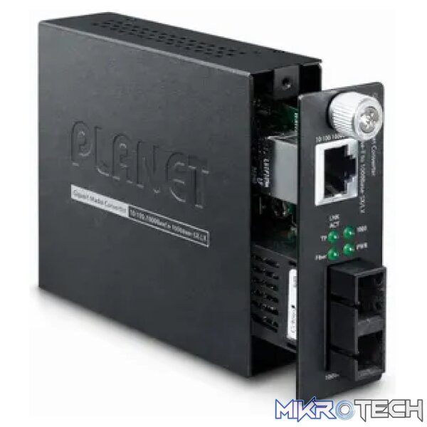 Planet 10/100/1000Base-T to 1000Base-SX Media Converter (SC,MM) - 220/550m - Networking - Image 4