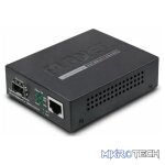 Planet 10/100/1000Base-T to mini-GBIC Managed Media Converter (LC