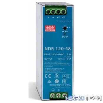 Planet 120W DIN-RAIL Power Supply 48V - Networking