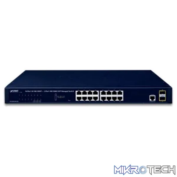 Planet 16 Port 10/100/1000 Gigabit Switch - Networking - Image 2