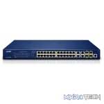 Planet 24-Port 10/100/1000T + 4-Port 100/1000X SFP Managed Gigabit Switch - Networking - Image 2