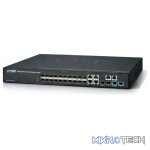 Planet 24-Port 10/100/1000T 802.3at PoE & 2-Port 1000 Gigabit - Networking - Image 3