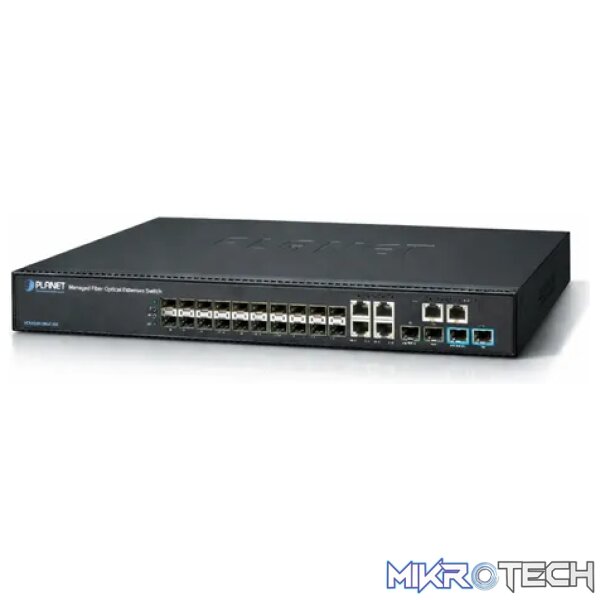 Planet 24-Port 10/100/1000T 802.3at PoE & 2-Port 1000 Gigabit - Networking - Image 3