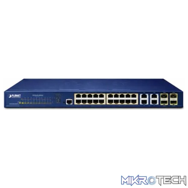 Planet 24-Port 10/100/1000T 802.3at PoE + 4-Port Gigabit TP/SFP Combo Managed Switch - Networking - Image 6