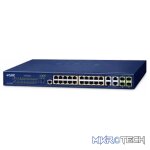 Planet 24-Port 10/100/1000T 802.3at PoE + 4-Port Gigabit TP/SFP Combo Managed Switch - Networking - Image 10