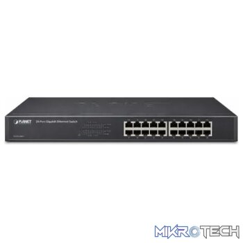Planet 24 Port 10/100/1000mbps Gigabit Ethernet Switch - Networking