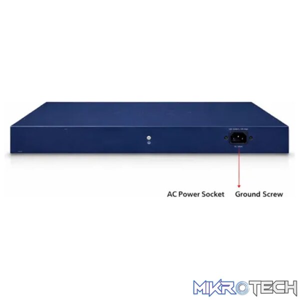 Planet 24-Port Managed 802.3at POE+ Gigabit Ethernet Switch + 4-Port Gigabit Combo TP/SFP (440W) - Networking - Image 4