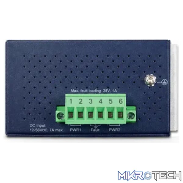 Planet 4-Port 10/100Mbps with PoE + 1-Port 100FX Industrial Web Smart Switch - Networking - Image 3