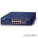 Planet 8-Port 10/100/1000T 802.3at PoE + 2-Port 10/100/1000T Desktop Switch (120 watts) - Networking - Image 2