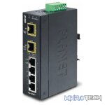 Planet IP30 Industrial 4-Port 10/100/1000T + 2-Port 100/1000X SFP Gigabit Switch (-40 to 75 Degree C) - Networking - Image 2