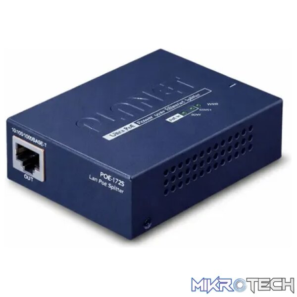 Planet Single-Port 10/100/1000Mbps Ultra PoE Splitter (12V/19V/24V) - Networking - Image 3