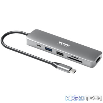 Port Connect 5-in-1 USB Type-C 4K Docking Station