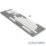 Redragon BK-7485 Wireless Office Keyboard - Grey - Image 4