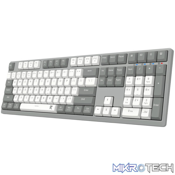 Redragon BK-7485 Wireless Office Keyboard - Grey - Image 6