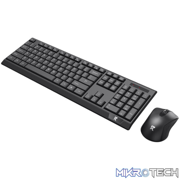 Redragon BS-8343A Wireless Keyboard and Mouse Combo - Black - Image 3