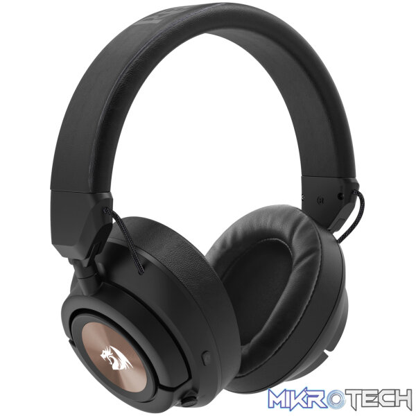 Redragon H889 SPECTRA PRO Over-Ear Wireless Headphones - Black - Image 2