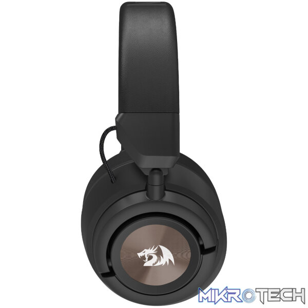 Redragon H889 SPECTRA PRO Over-Ear Wireless Headphones - Black - Image 4