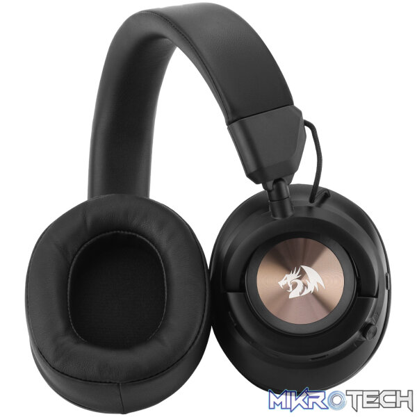Redragon H889 SPECTRA PRO Over-Ear Wireless Headphones - Black - Image 6