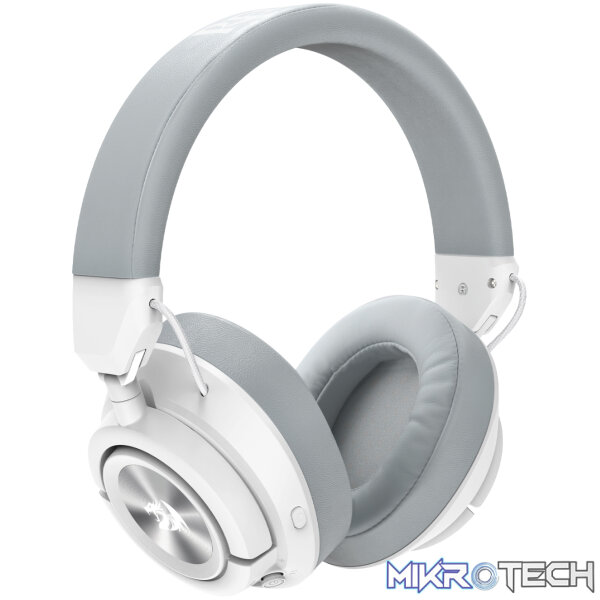 Redragon H889W SPECTRA PRO Over-Ear Wireless Headphones - White - Image 2