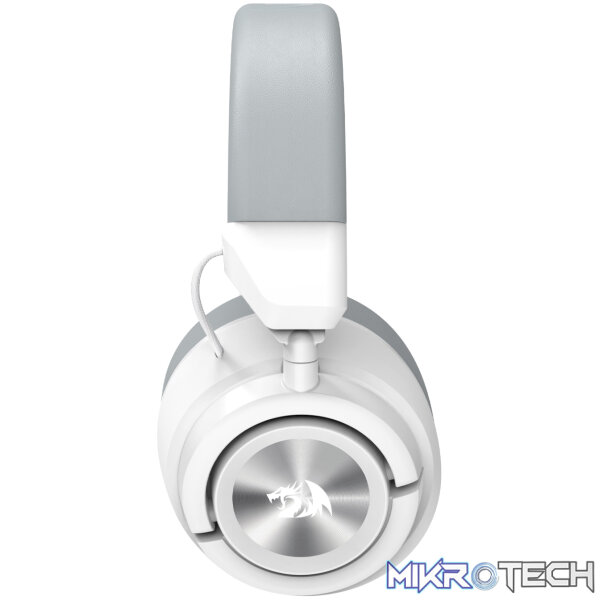 Redragon H889W SPECTRA PRO Over-Ear Wireless Headphones - White - Image 4