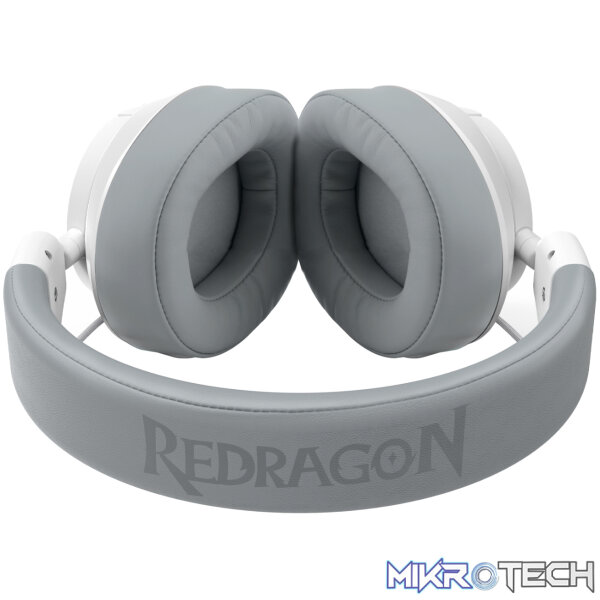 Redragon H889W SPECTRA PRO Over-Ear Wireless Headphones - White - Image 5