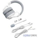 Redragon H889W SPECTRA PRO Over-Ear Wireless Headphones - White - Image 7