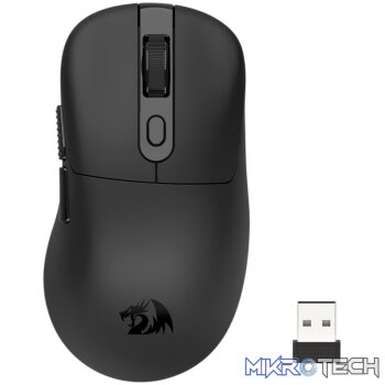Redragon M818-STD JABNS Standard 12000DPI Wireless Mouse - Black
