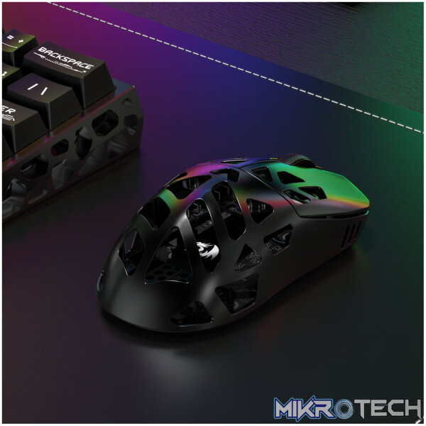 Redragon M997-ULT PRISM ULTRA 26000 DPI Wireless Mouse - Black - Image 7