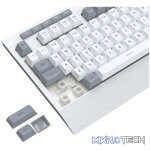Redragon S151 Wired RGB Gaming Keyboard and Mouse Combo - White and Grey - Image 4