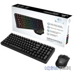 Redragon S162 RGB 3-Mode Wireless Mechanical Gaming Keyboard and Mouse Combo - Black - Image 8