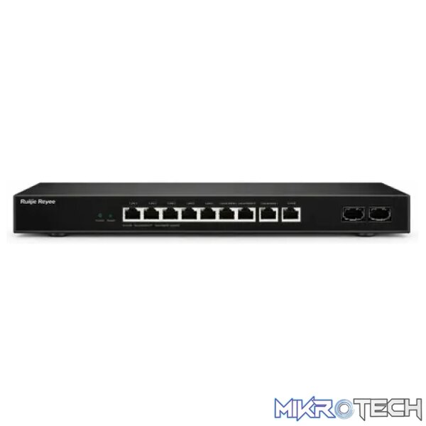 Reyee 10 Port 1GE 350 Client Business Router with 1 WAN 1GE Uplink - Image 3