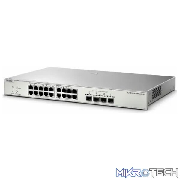 Reyee 16 Port 2.5Gbps PoE Cloud Managed Switch with 4 SFP+ 10GE Uplinks - Image 3