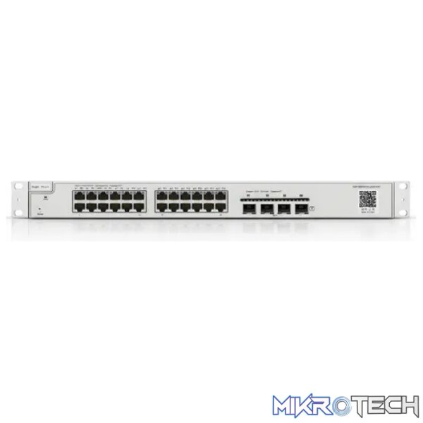 Reyee 24 Port 1GE Cloud Managed Switch with 4 SFP+ 10GE Uplinks Reyee 24 Port 1GE Cloud Managed Switch with 4 SFP+ 10GE Uplinks