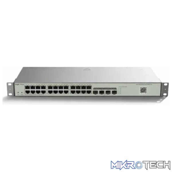Reyee 24 Port 1GE Cloud Managed Switch with 4 SFP 1GE Uplinks - Image 2