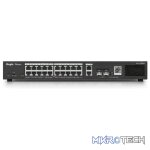 Reyee 24 Port 1GE PoE Switch with 2 x RJ45 1GE Uplinks and 2 x SFP 1GE Uplinks - Image 2
