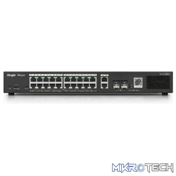 Reyee 24 Port 1GE PoE Switch with 2 x RJ45 1GE Uplinks and 2 x SFP 1GE Uplinks