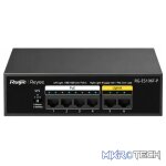Reyee 4 Port 10/100 PoE Switch with 2 x RJ45 10/100 Uplinks