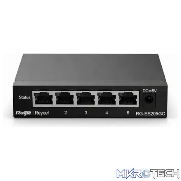 Reyee 4 Port 1GE PoE Cloud Managed Switch with 1 x RJ45 1GE Uplinks - Image 4